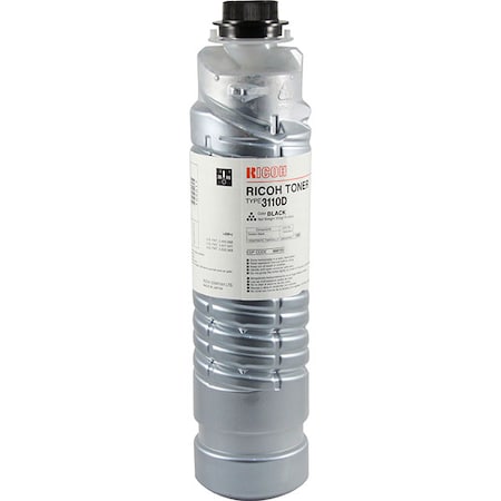 Ricoh Ricoh Toner Cartridge, 550 gm, 30,000 Yield, Type 3110D 888181